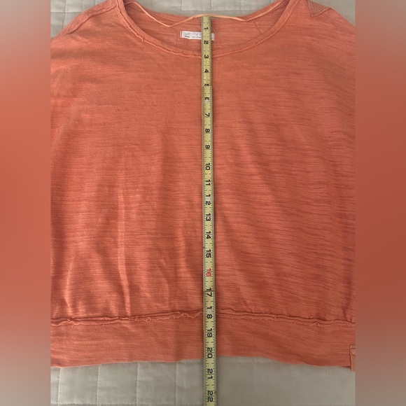 Classy and Comfy We the Free Orange 🍊 Long Sleeve Top with Thumb holes - Picture 7 of 11